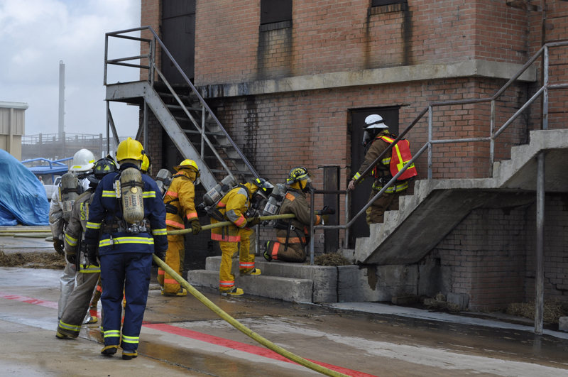 Curso para bomberos de Sinaloa